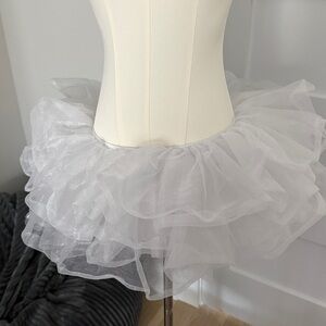 Party City White Tutu Skirt